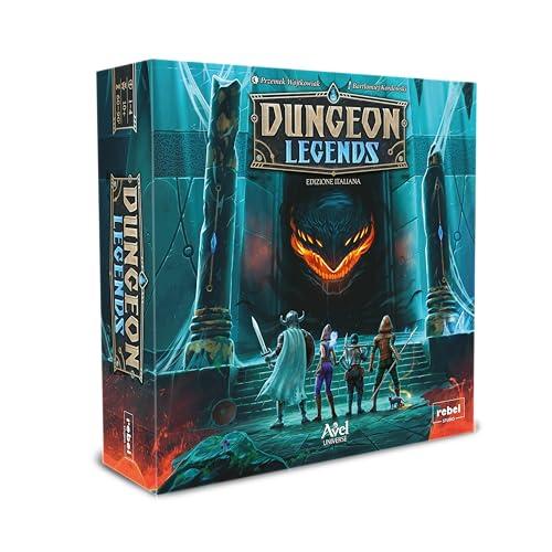 Asmodee Dungeon Legends, Gioco da Tavolo, Edizione Italiana