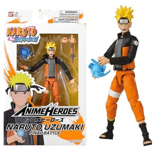 Bandai - Anime Heroes - Figura Naruto Uzumaki (Final Battle)
