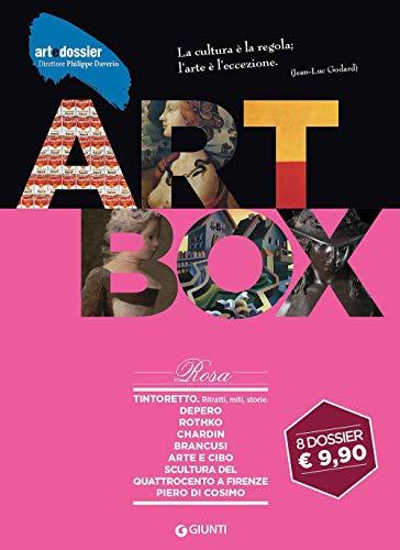 Dossier d'art. Box rosa: Tintoretto. Ritratti, miti, storie - Depero - Rothko - Chardin - Brancusi - Arte e cibo - Scultura del Quattrocento a Firenze - Piero di Cosimo. Edizione illustrata