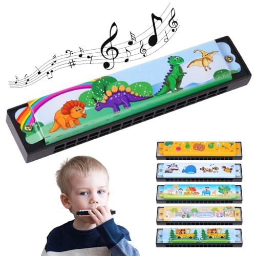OFFCUP Armonica a Bocca Bambini, 6Pezzi Armonica Diatonica a 16 Fori, Armonica a Bocca Professionale Chiave di C, per Bambini Studente Principianti Usata Come un Regalo di Natale o di Compleanno