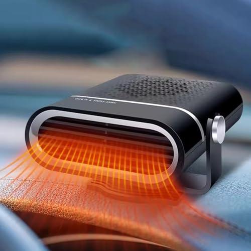 Riscaldatore Sbrinatore Auto 2 in 1 con Rotazione 360°