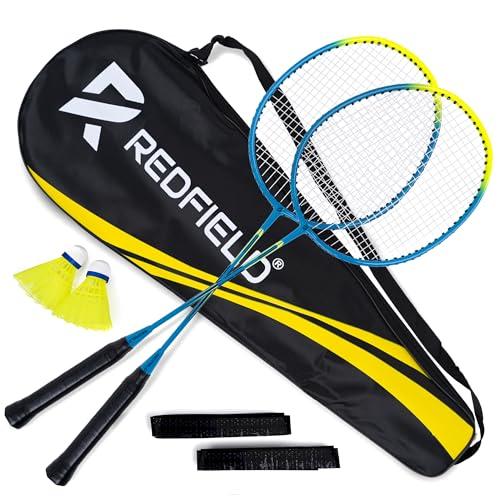 Redfield Set Badminton - 2 Racchette, 2 Volani e Borsa