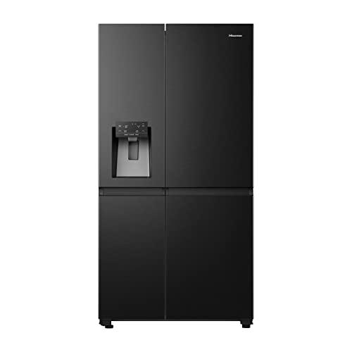 Hisense RS818N4TFE Frigorifero Side By Side Black Inox