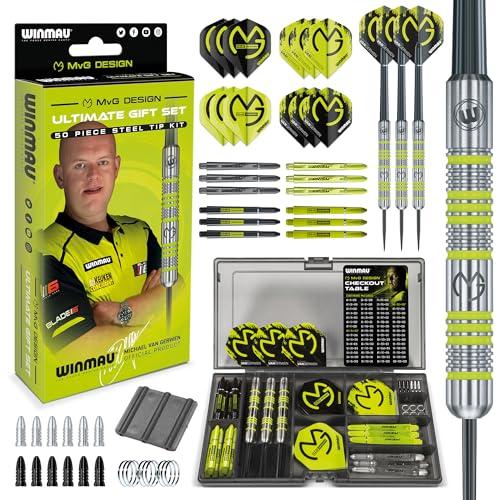 Set Regalo Winmau Michael van Gerwen MvG - Set Freccette 50 Pezzi
