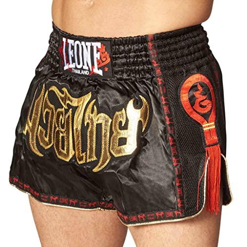 Leone 1947 Bangkok Pantaloncini Kick-Thai Unisex Adulto Neri