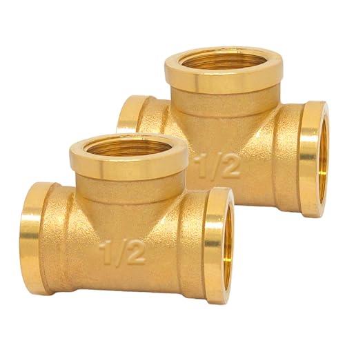 Raccordo a T in Ottone G1/2