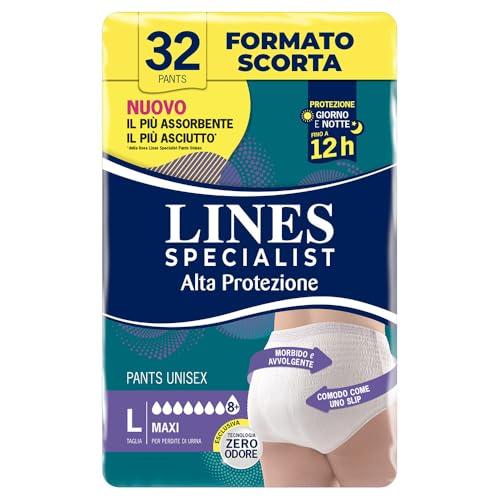 Lines Specialist Pants Maxi Unisex Taglia L - 32 Mutande Assorbenti