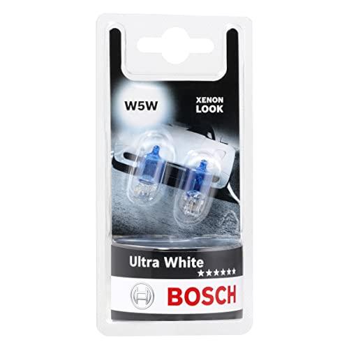 Bosch W5W Ultra White: Lampadine Auto Effetto Xenon