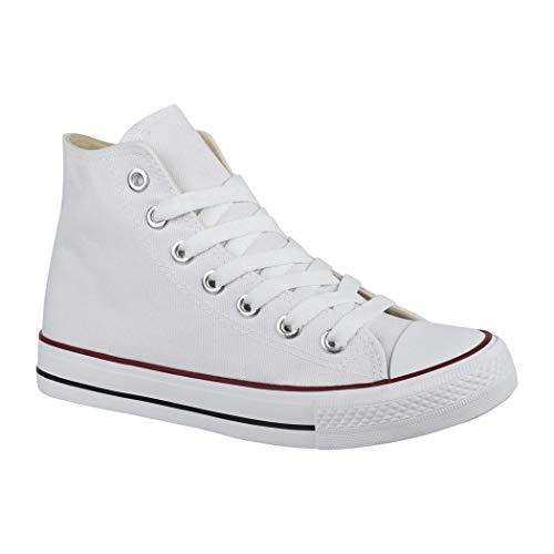 Elara Sneaker Unisex Sport High Top Bianco