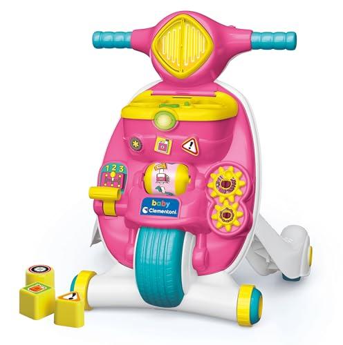 Clementoni - Baby Valentino Scooterina 2 in 1