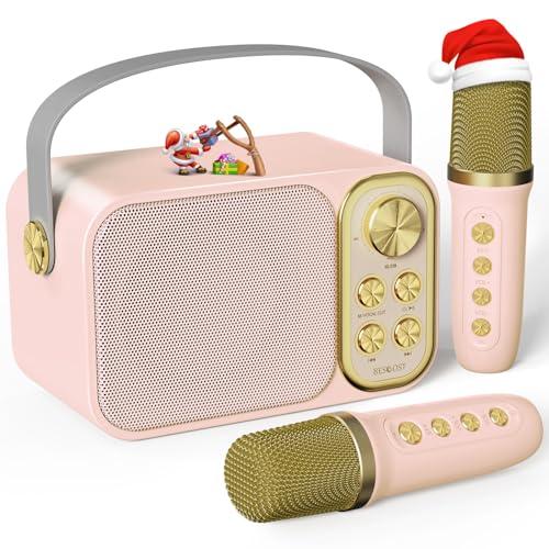 Karaoke Professionale per Bambini BESCOST con 2 Microfoni Wireless