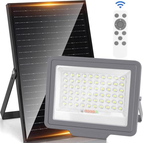 Aigostar Faro LED esterno con pannello solare 200W