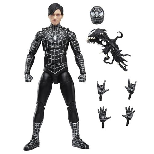 Hasbro Marvel Legends Series Spider-Man Black Suit - Action Figure da 15 cm