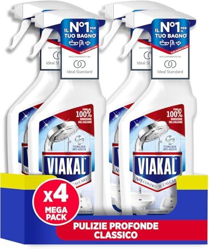 Viakal Spray Anticalcare Confezione 4x720ml