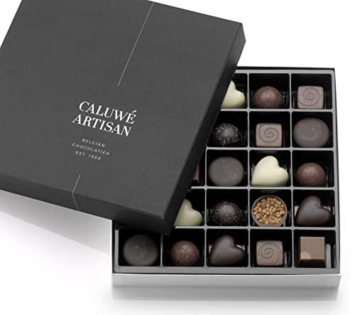 Cioccolatini Belgi di Lusso al Caffè e Caramello Caluwé, 25 pezzi (330g)