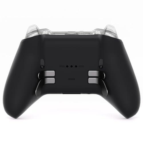 eXtremeRate Cover Posteriore Ricambio per Xbox Elite Series 2 Controller,Custodia Copertura Scocca Trigger Stop per Xbox Elite Series 2 Core Wireless Controller Model 1797-Nero
