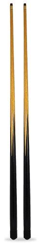 Set 2 Stecche da Biliardo/Snooker da 91 cm (36 Pollici) + 7 Punte di Ricambio