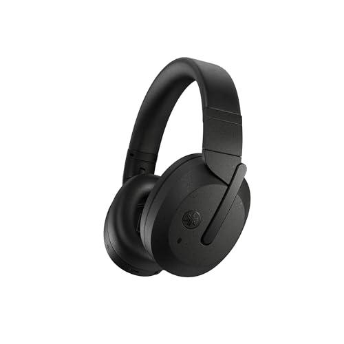 Yamaha YH-E700B Cuffie Over-Ear Wireless Bluetooth, Cancellazione Attiva del Rumore, Nero