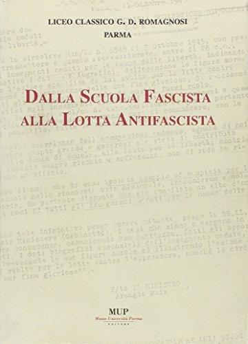 Dalla scuola fascista alla lotta antifascista