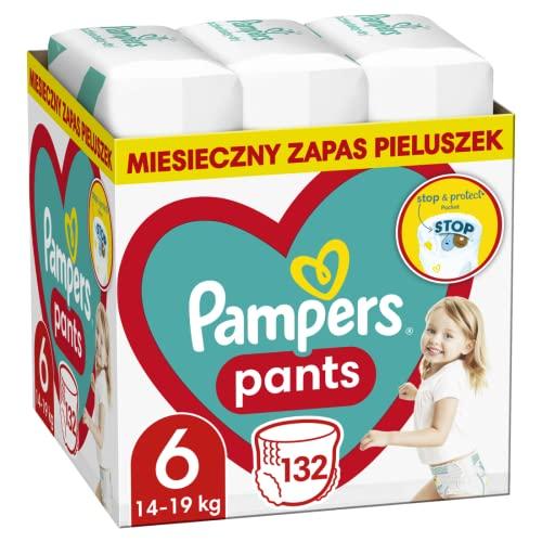 Pampers Pants - Pannolini per pannolini, taglia 4, 72 pezzi, 14-19 kg, con tasca Stop & Protect per evitare perdite sul retro