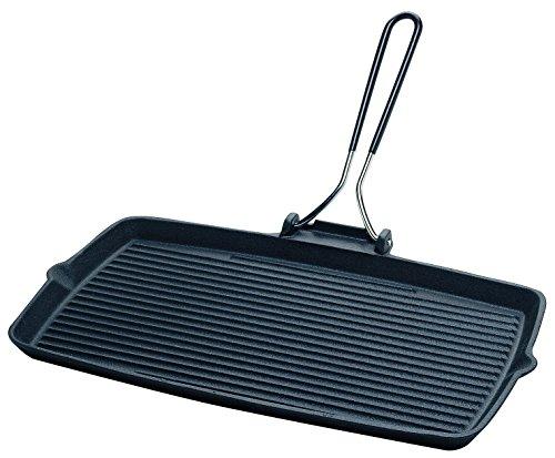 Bistecchiera Mixgrill Rettangolare in Ghisa cm 22x34