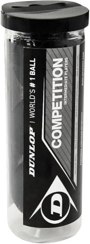 Dunlop Palline da Squash Competition - Tubo da 3