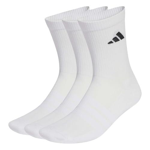 Calze Sportive Adidas Cushion Crew 3 Paia Bianco/Nero