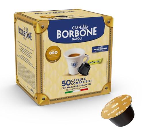 Caffè Borbone Miscela Oro - 50 capsule compatibili Dolce Gusto