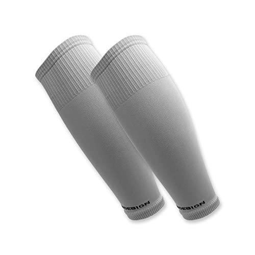 Tapedesign TUBES Calze Calcio Senza Piede Bianco