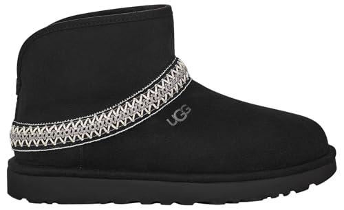 UGG Classic Mini Crescent Stivali alla Moda Donna - Nero