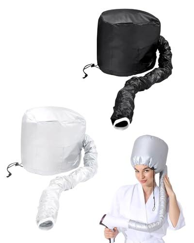 FUGLUS Cuffia Asciugacapelli: Set da 2 per Cura Professionale a Casa