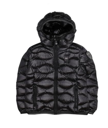 Blauer Giubbotto Piumino a Onde Lowell Junior Nero