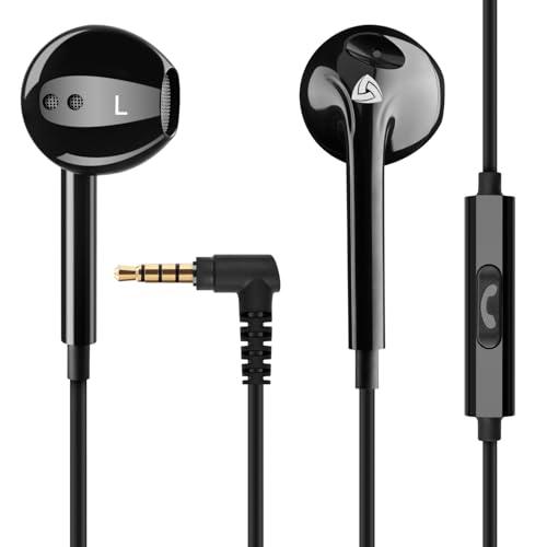LUDOS ZENITH Auricolari In-Ear con Filo e Microfono - Nero