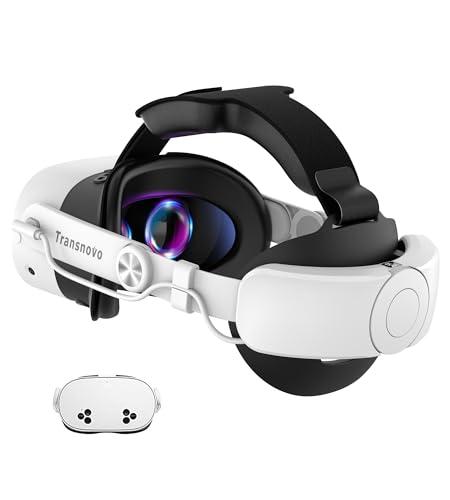 TRANSNOVO Cinturino Elite con Batteria per Meta Quest 3S