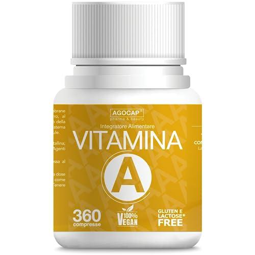 Vitamina A Pura Agocap - Integratore Alimentare ad Alto Dosaggio