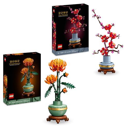 LEGO Bundle Fiori Stagionali - Crisantemo (10368) e Prugno Giapponese (10369)