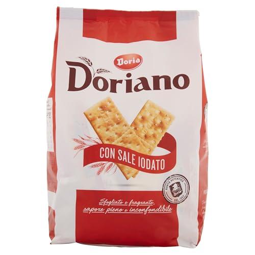 Doria - Doriano Cracker Classici con Sale Iodato, Confezione da 24 Pacchetti