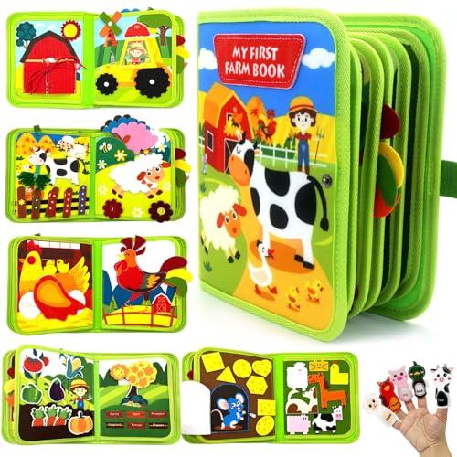 Meafeng Busy Board Libro Montessori Interattivo 1 Anno