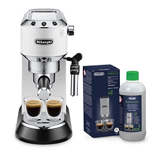 De'Longhi Dedica EC685.W: L'Espresso Autentico a Casa Tua, con Kit Decalcificante ECODECALK
