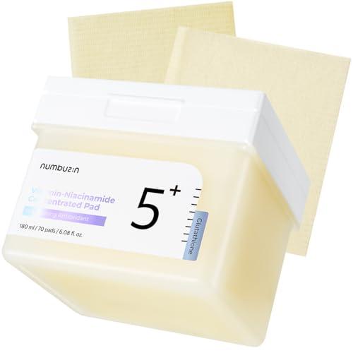 numbuzin No.5 Vitamin-Niacinamide Concentrated Toner Pads
