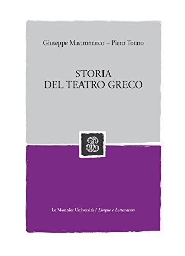 Storia del Teatro Greco - Mondadori Education