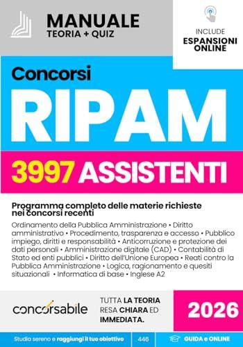 Concorsi RIPAM PER ASSISTENTI - Varie Amministrazioni: La Guida Completa e Aggiornata