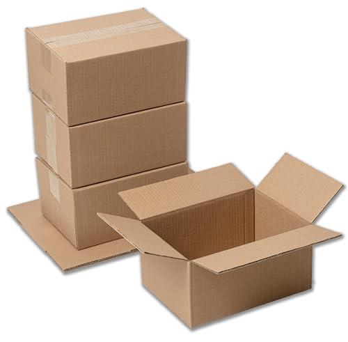 Scatole di Cartone IPEA 25x18x12 cm per Spedizioni e Regali - 5 Pezzi Made in Italy
