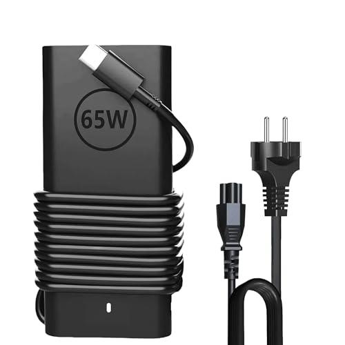 SCOVEE 65W Caricabatterie USB-C per Laptop Dell - Alimentatore Compatibile con Serie Latitude, XPS e Chromebook