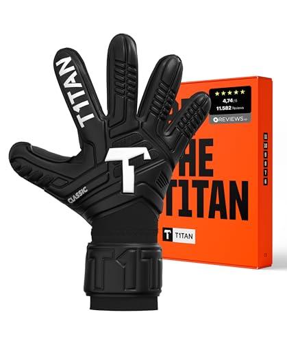 T1TAN Classic 1.0 Black-Out - Guanti da portiere