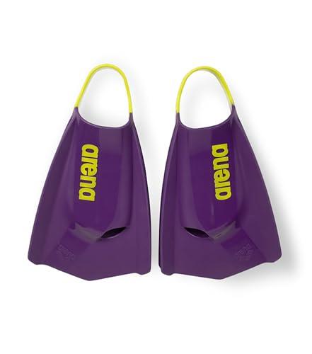 Arena Powerfin Pro II - Pinne da Nuoto Prugna/Giallo