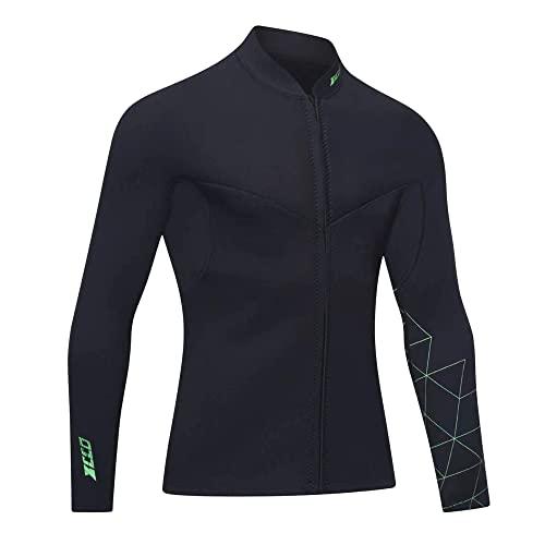 Top in Neoprene 3mm Uomo con Cerniera Frontale