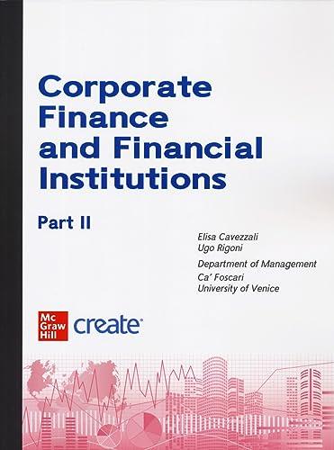 Corporate Finance and Financial Institutions: Con e-book