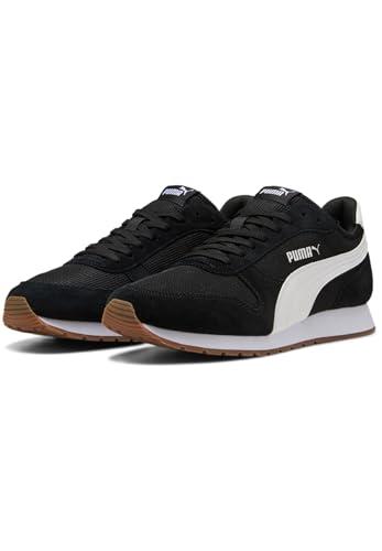 PUMA ST Miler, Scarpe da Ginnastica Unisex-Adulto, Black White-Gum, 43 EU