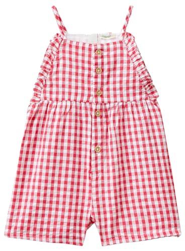 United Colors of Benetton Salopette in Seersucker per Bambina